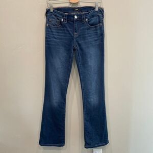 True Religion Becca Mid Rise Bootcut Jeans - Size: 28